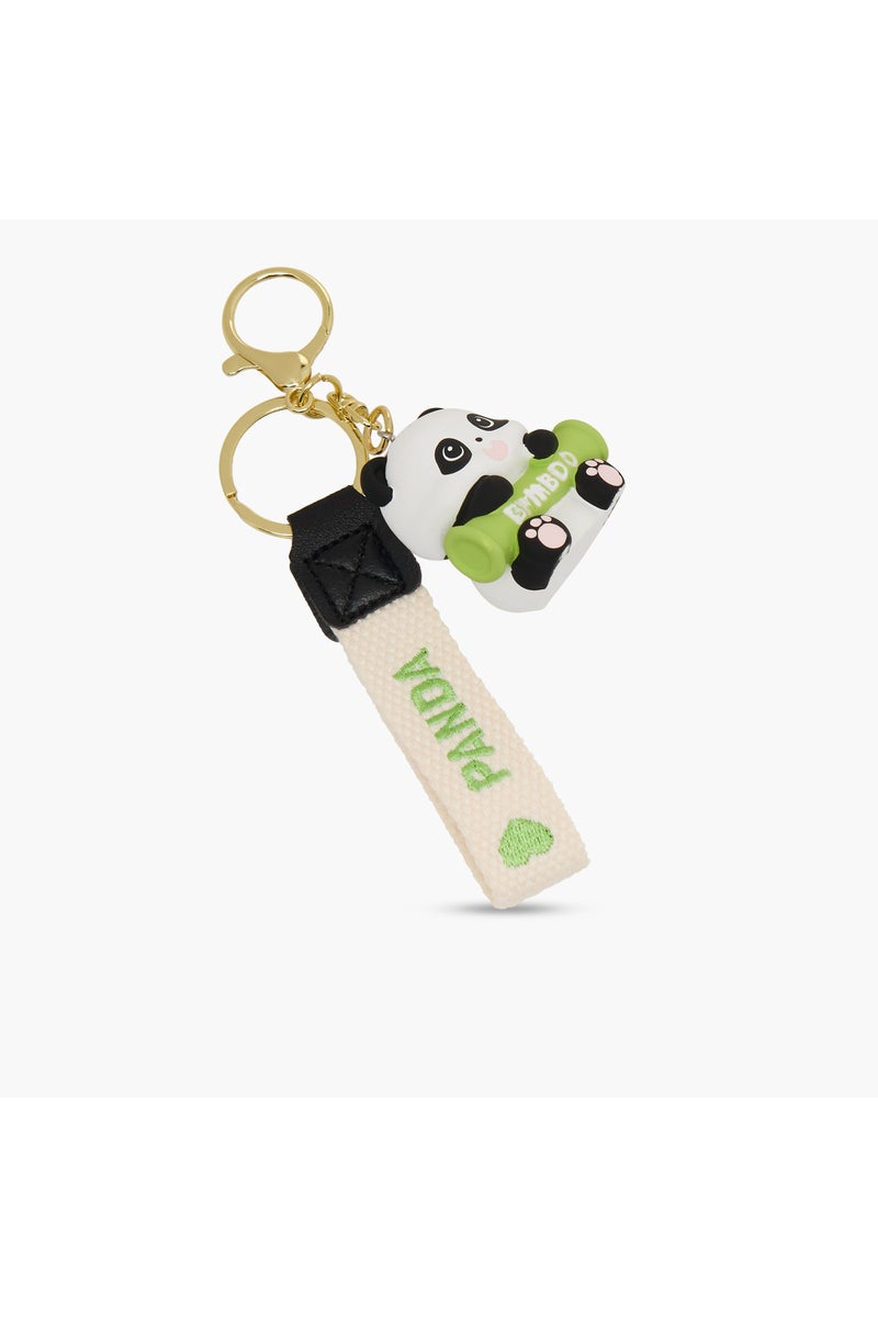 LIFESTYLE Girls Key Ring with Panda Charm - Image 2